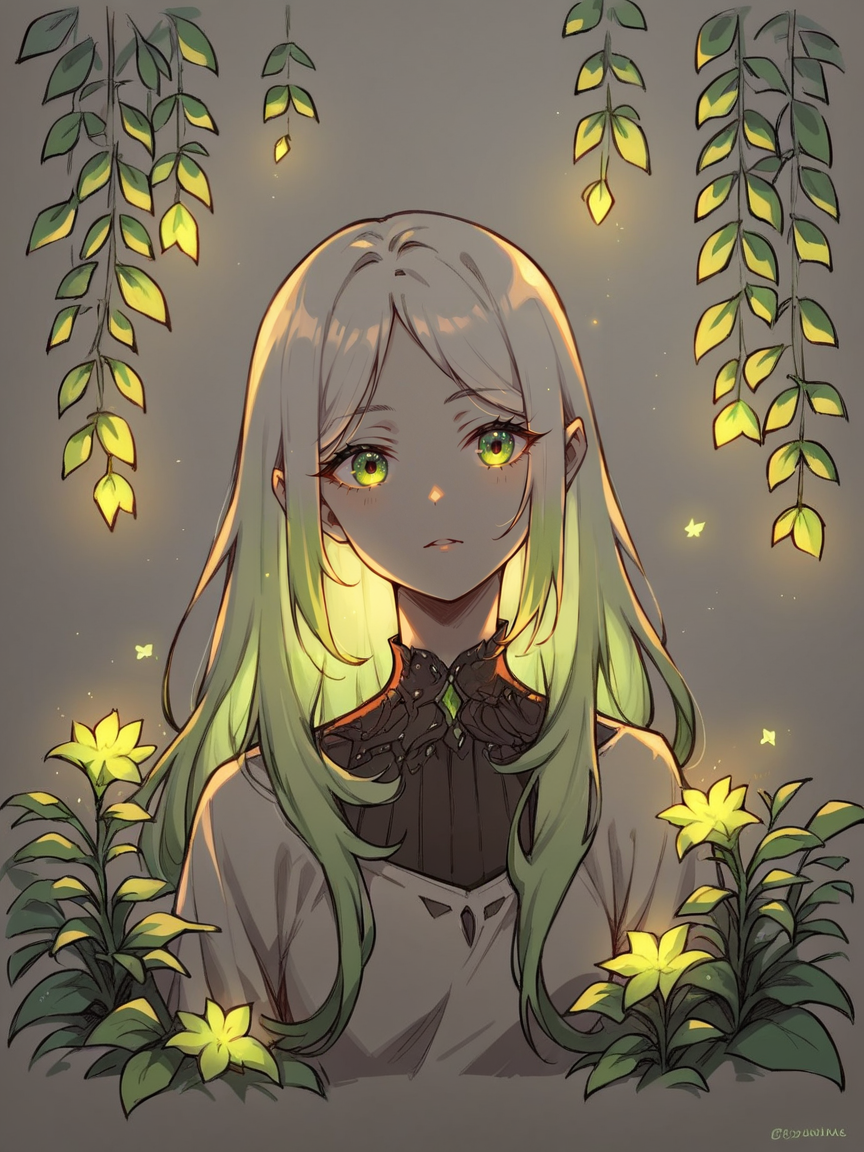 00680-3678133547-score_9, score_8_up, score_7_up, score_6_up,  _lora_c0l0urgl0wXLP_1_ c0l0urgl0w, 1girl, long hair, green, plants.png